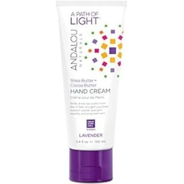 Andalou Naturals Lavender Hand Cream, 3.4 Ounce