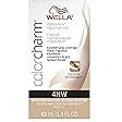 WELLA Color Charm Permanent Liquid Hair Color for Gray Coverage, 4NW Med Natural Warm Brown
