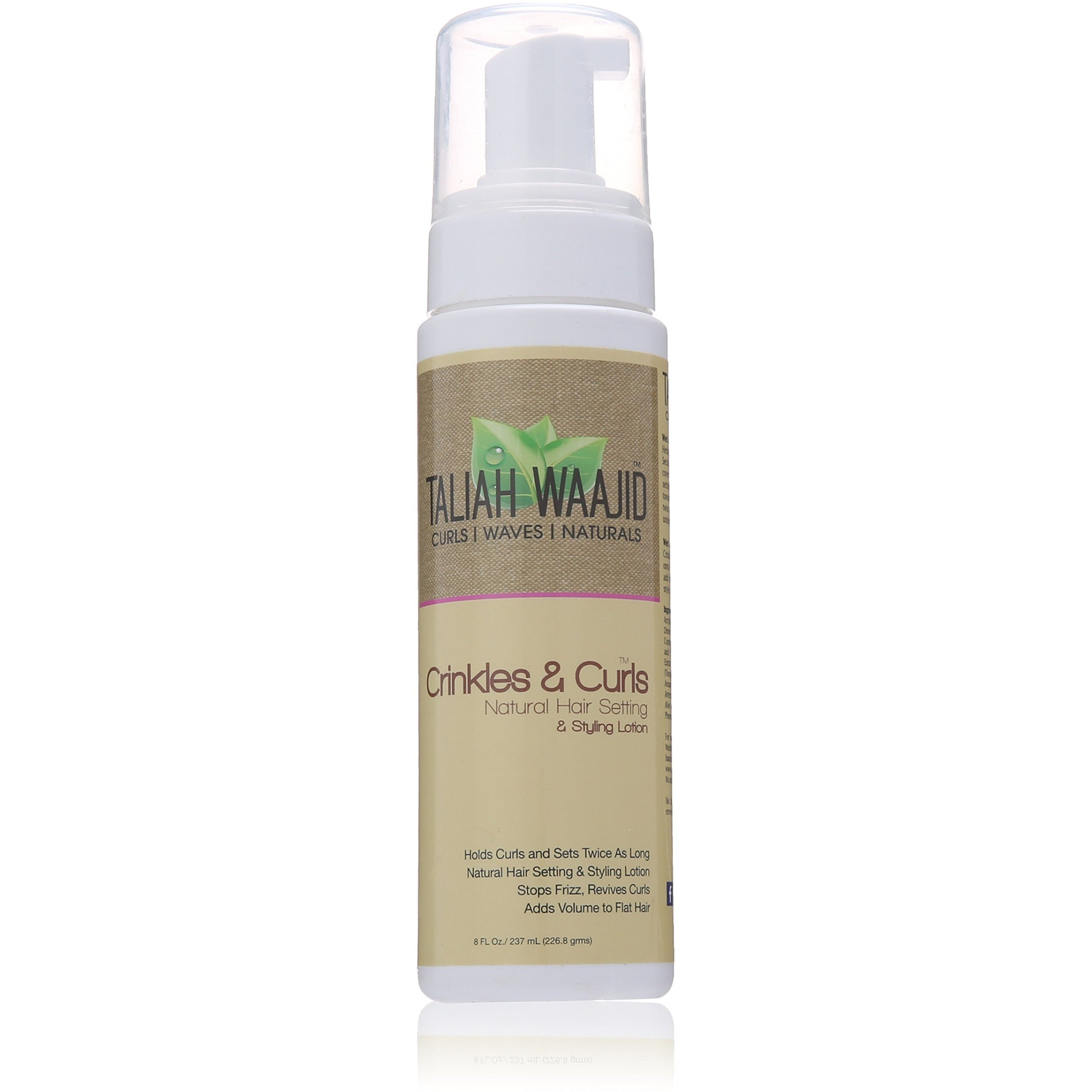 Taliah Waajid Crinkles & Curls Natural Hair Setting & Styling Lotion - 8 oz