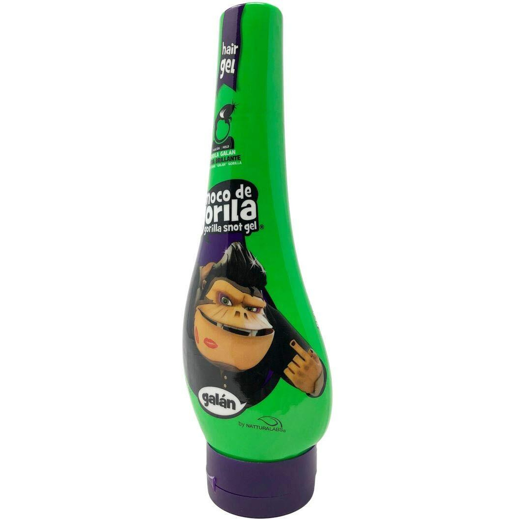 Moco de Gorila Galan Hair Gel | Extra Brillante Hair Styling Gel for Extreme Long-lasting Hold, Gorilla Snot Gel is the Ultimate Hair Gel to bring Shine to any Hairstyle 11.9 oz Squizz Bottle