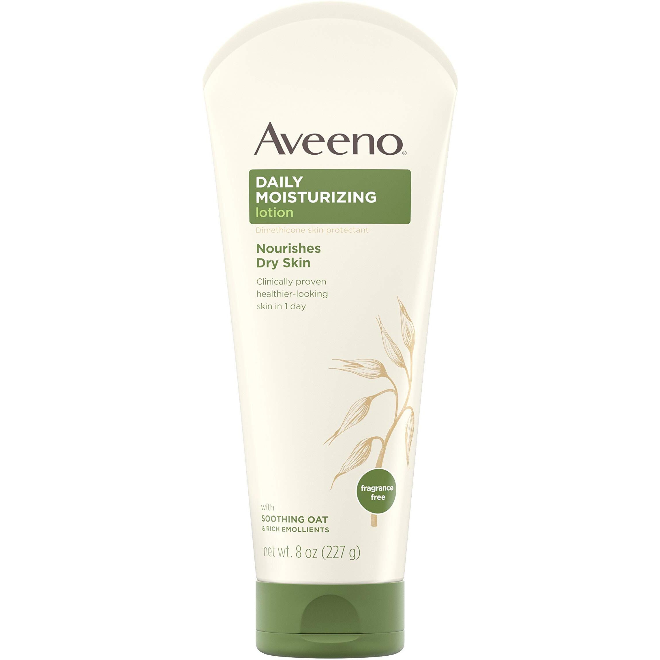 Active Naturals Daily Moisturizing Lotion by Aveeno, Fragrance Free, 8 Ounces