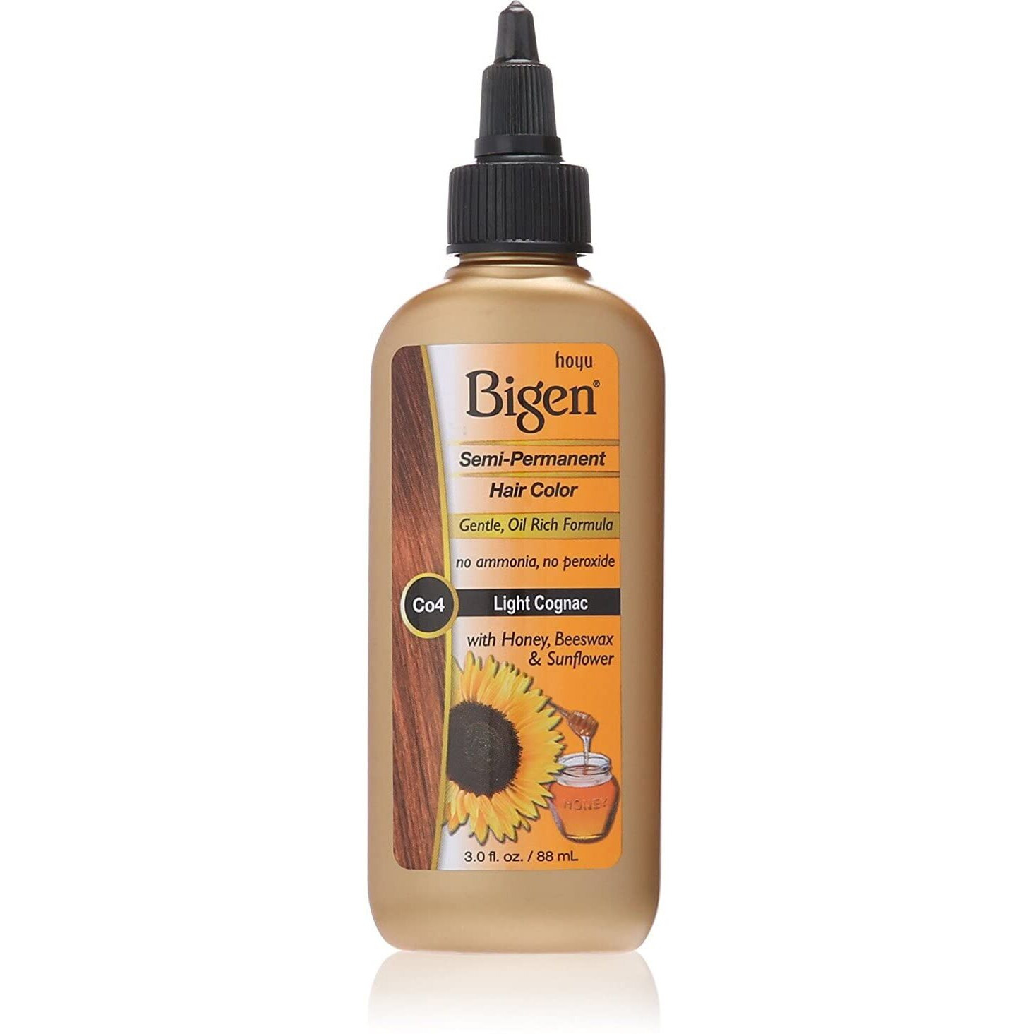 Bigen Semi Permanent Hair Color A4 Amber, 3 oz