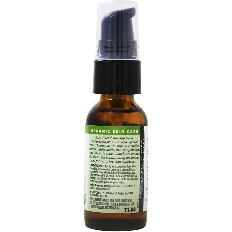 Aura cacia - Rosehip Seed Skin care Oil certified Organic - 1 Fl Oz(D0102H5KX76)