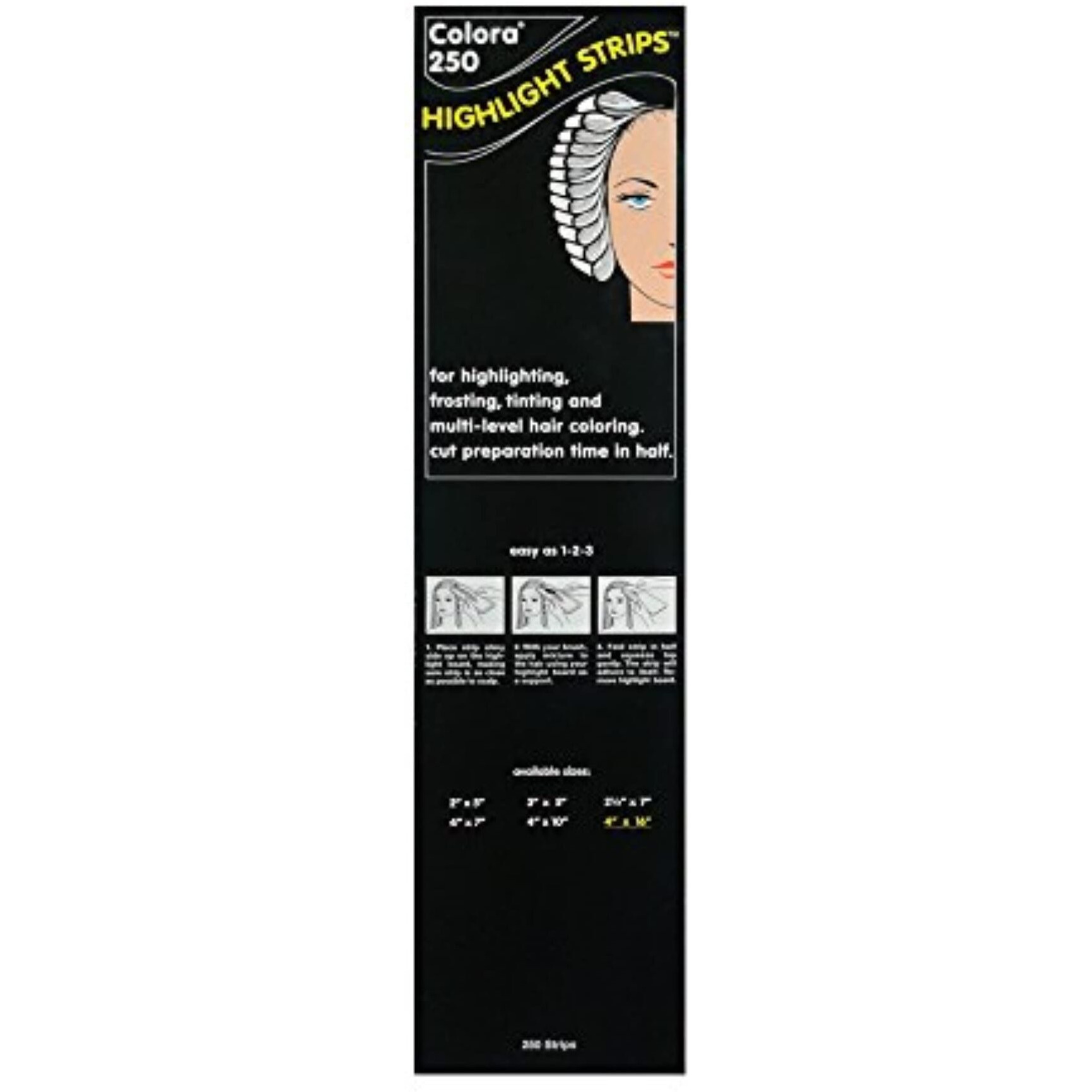 Colora 250 Highlight Strips 4x16