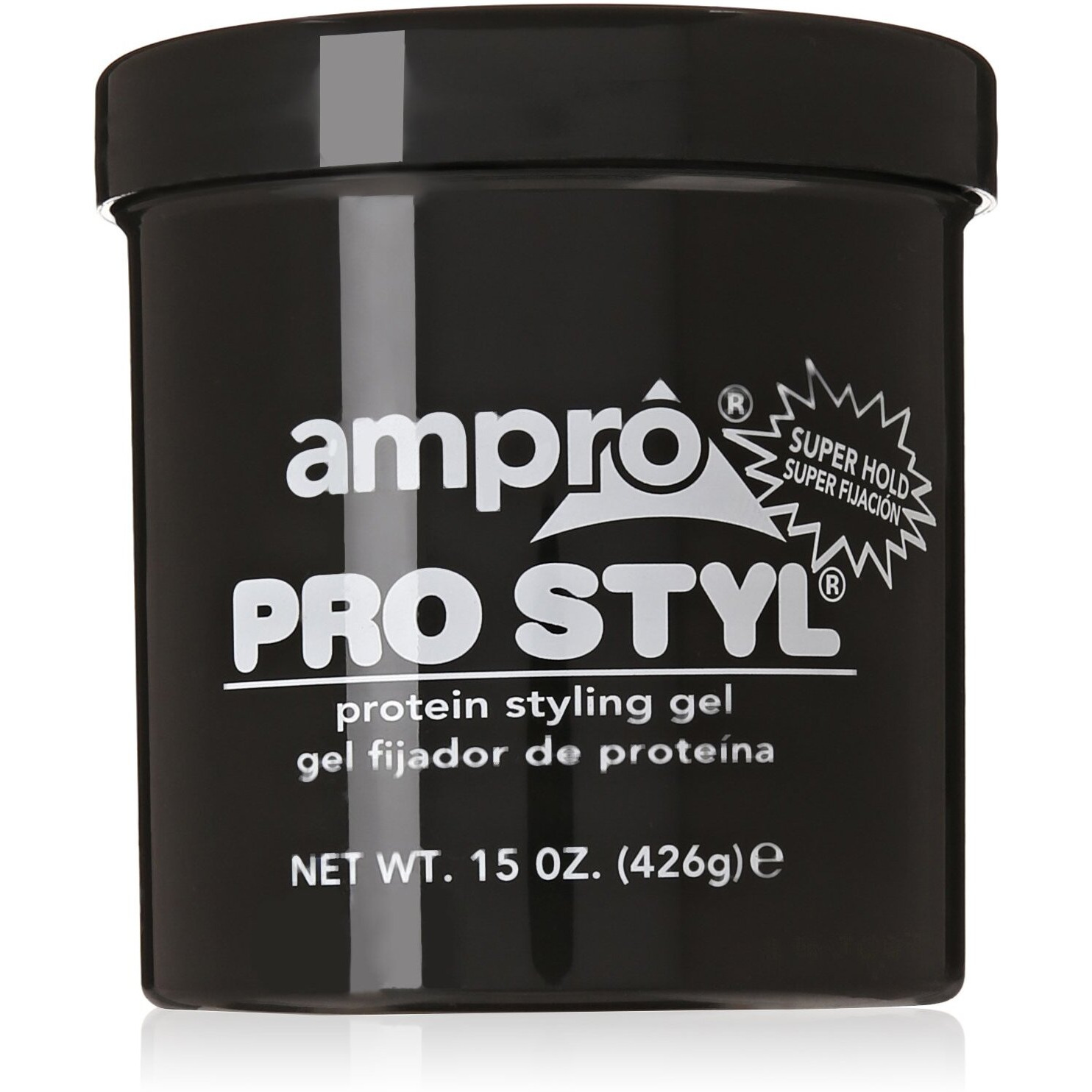 Ampro Pro Styl Protein Super Hold Styling Gel, 15 Ounce