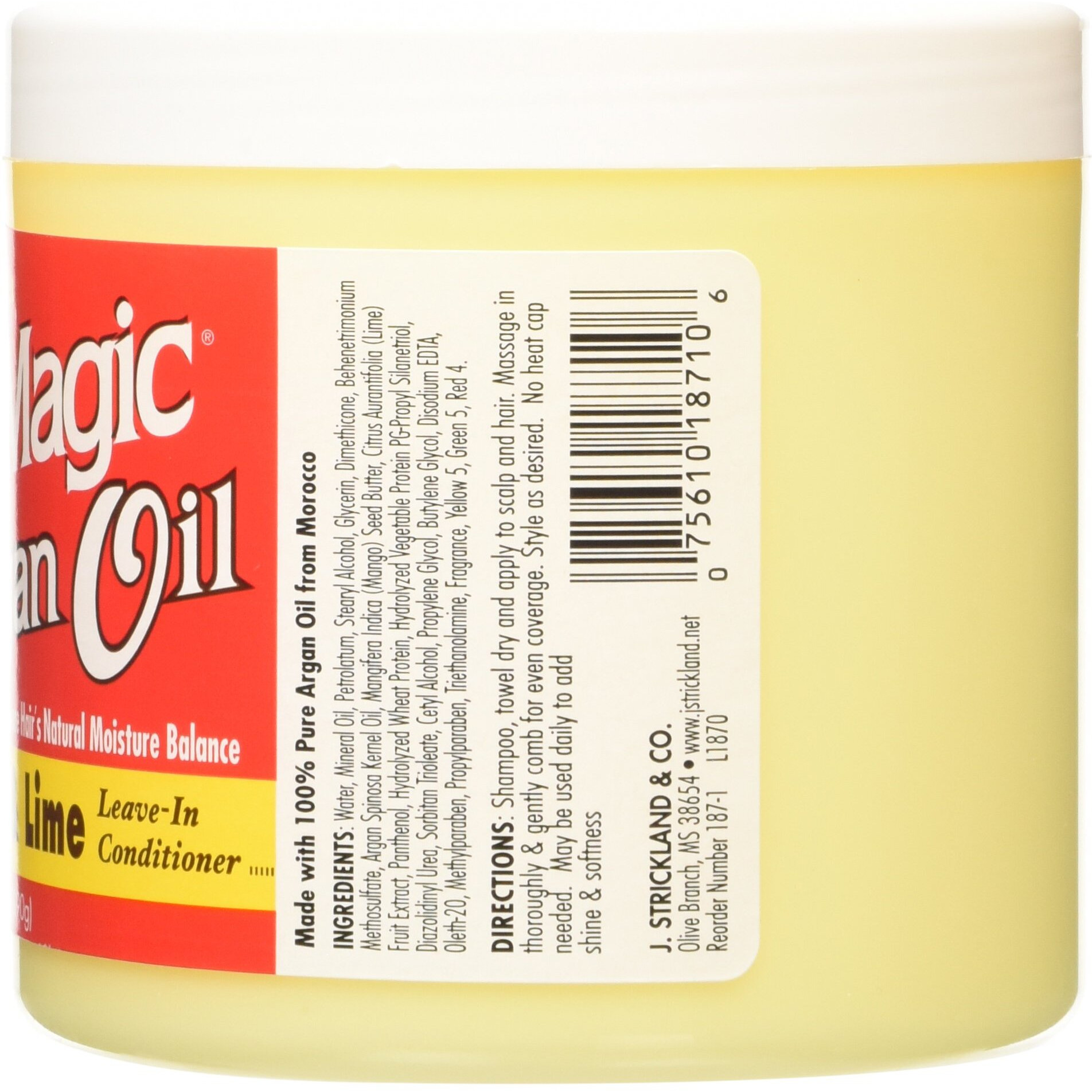 Blue Magic Argan Oil Mango/Lime Leave In Conditioner, 13.75 Ounce for 1 PACK.