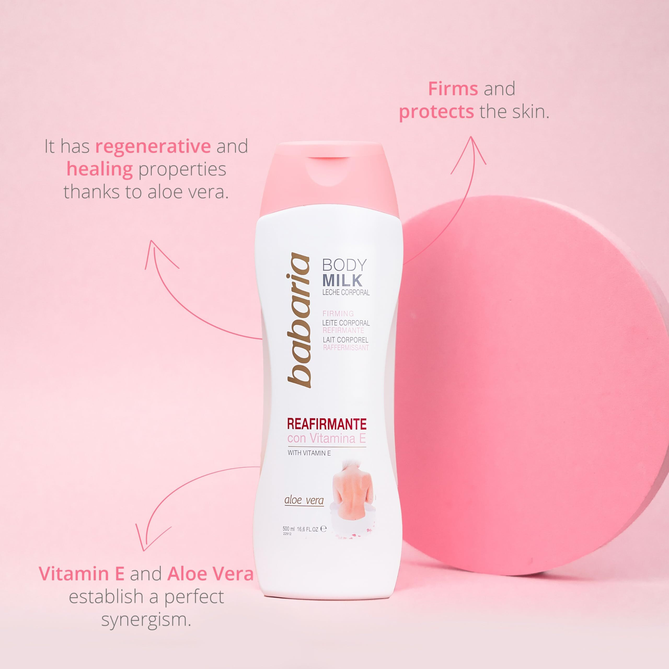 Firming Body Milk by Babaria for Unisex - 16.6 oz Moisturizer