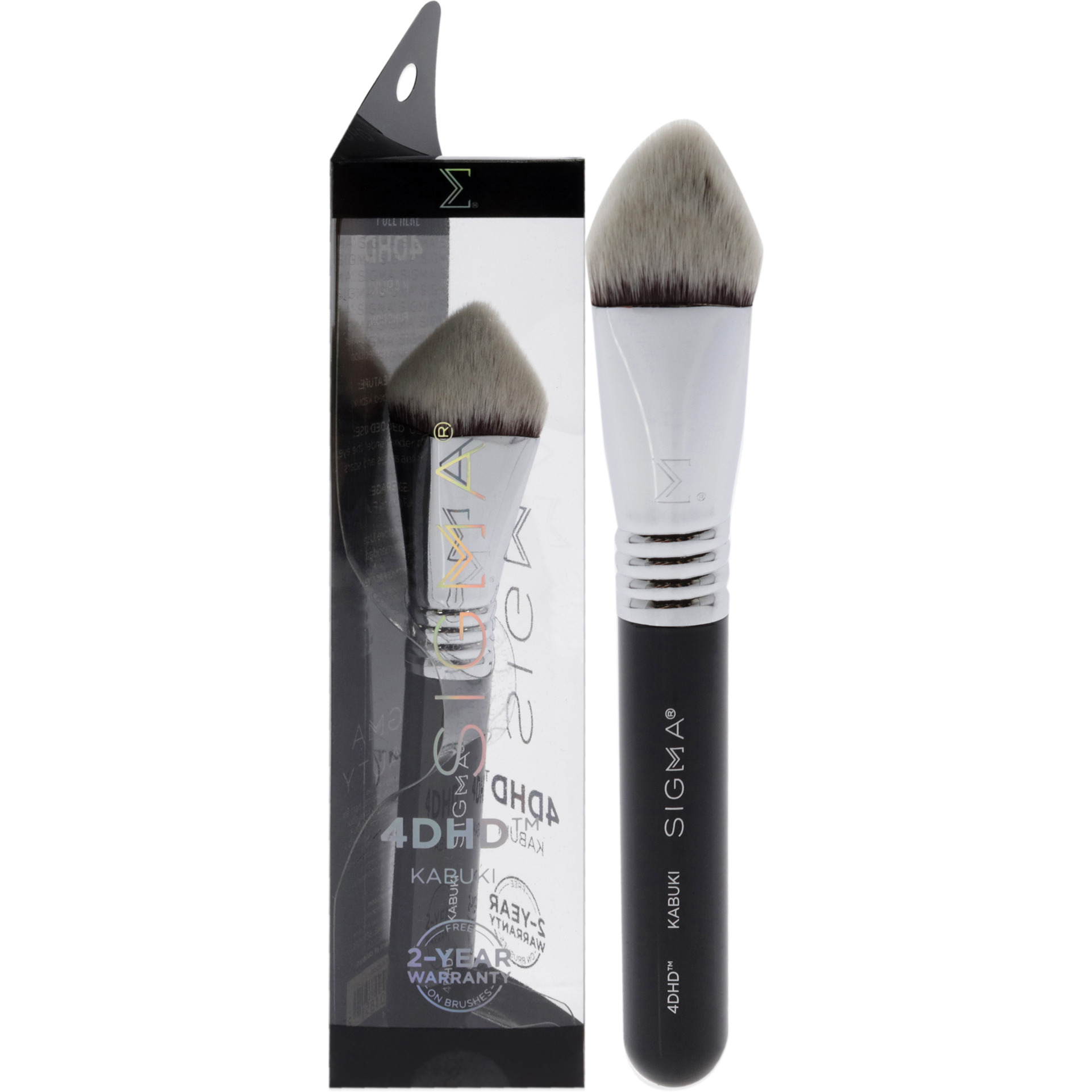 4DHD Kabuki Brush - Black by SIGMA for Women - 1 Pc Brush