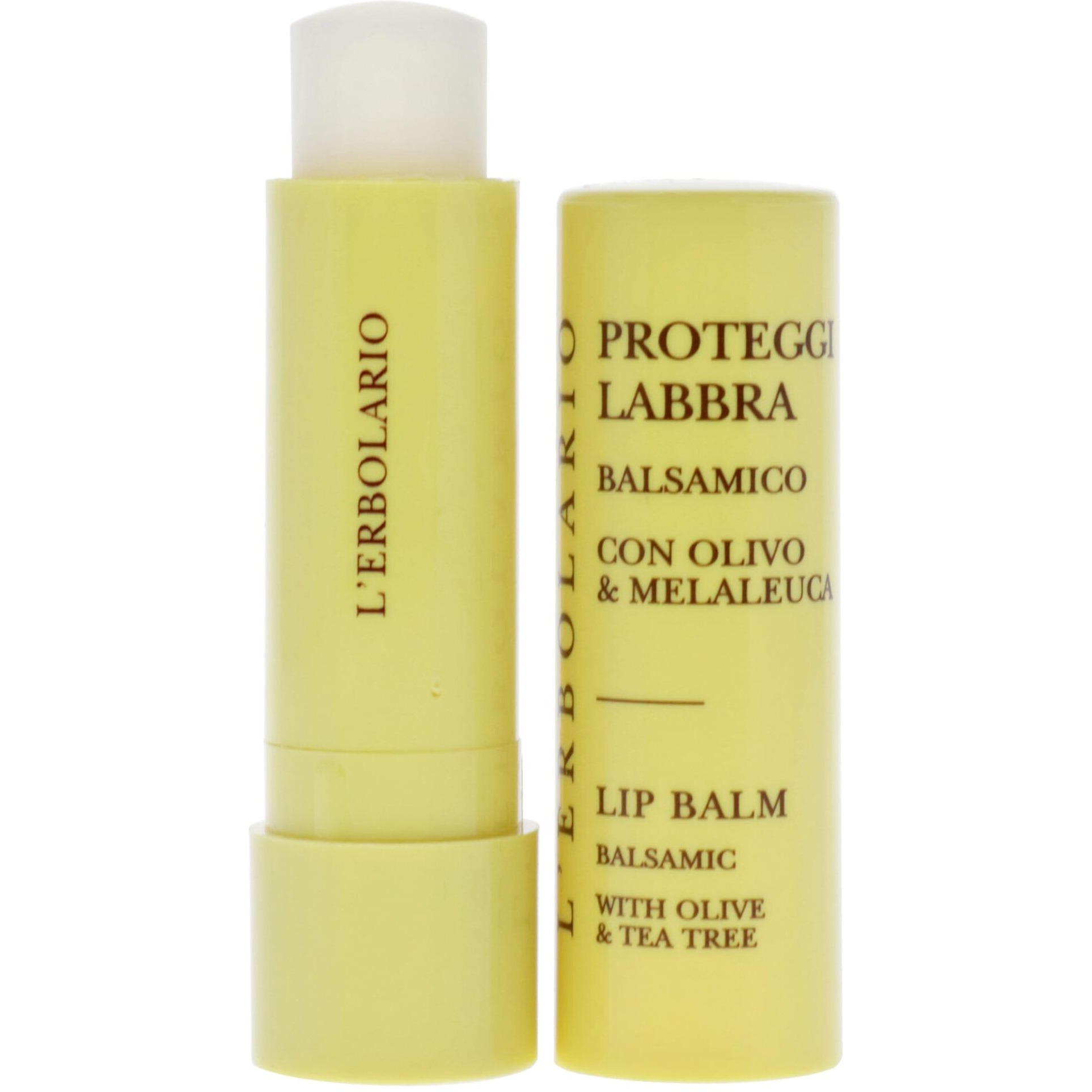 Lip Balm - Olive and Tea Tree by LErbolario for Unisex - 0.15 oz Lip Balm