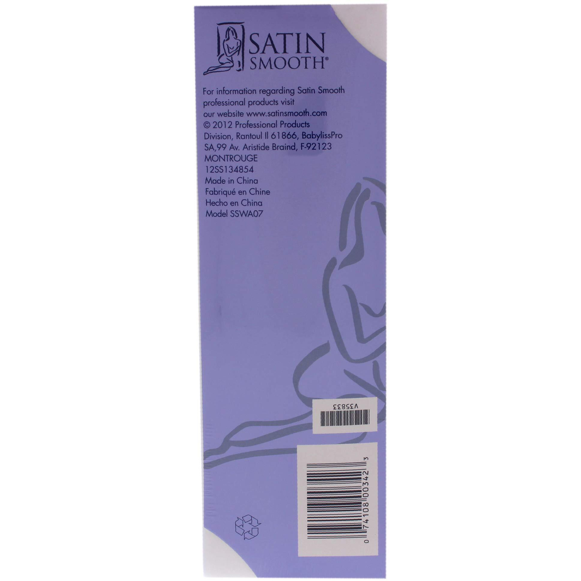 Non-woven Cloth Waxing Strips by Satin Smooth for Women - 100 Pack Strips