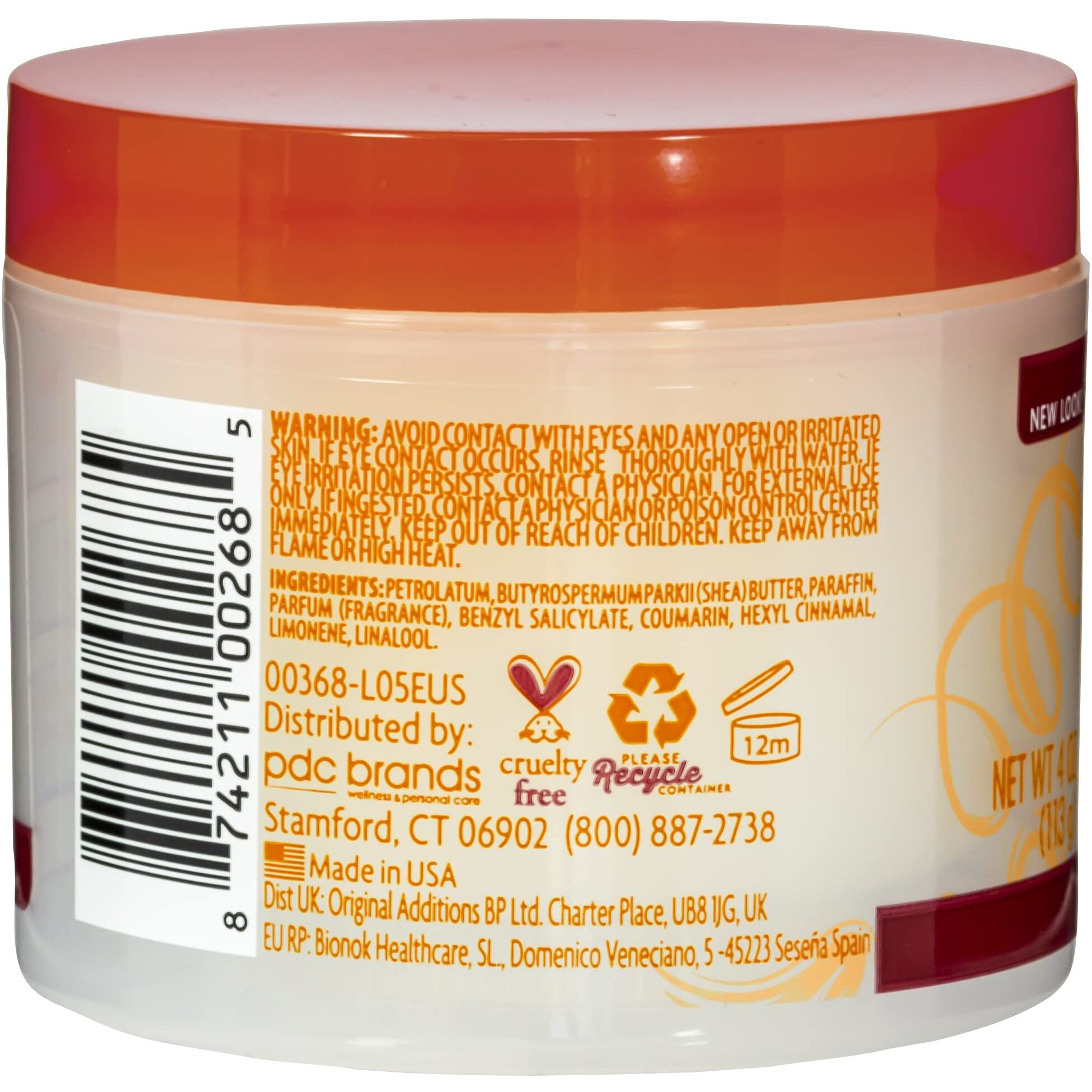 Cantu Shea Butter Hair Dressing Pomade - 4 Oz