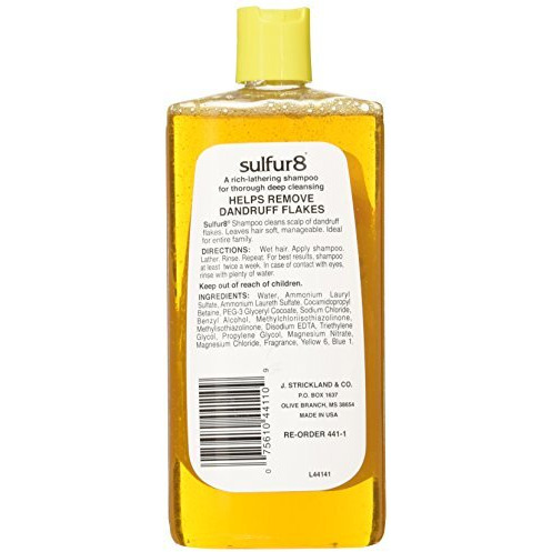 Sulfur 8 Medicated Shampoo, 11.5 Ounce