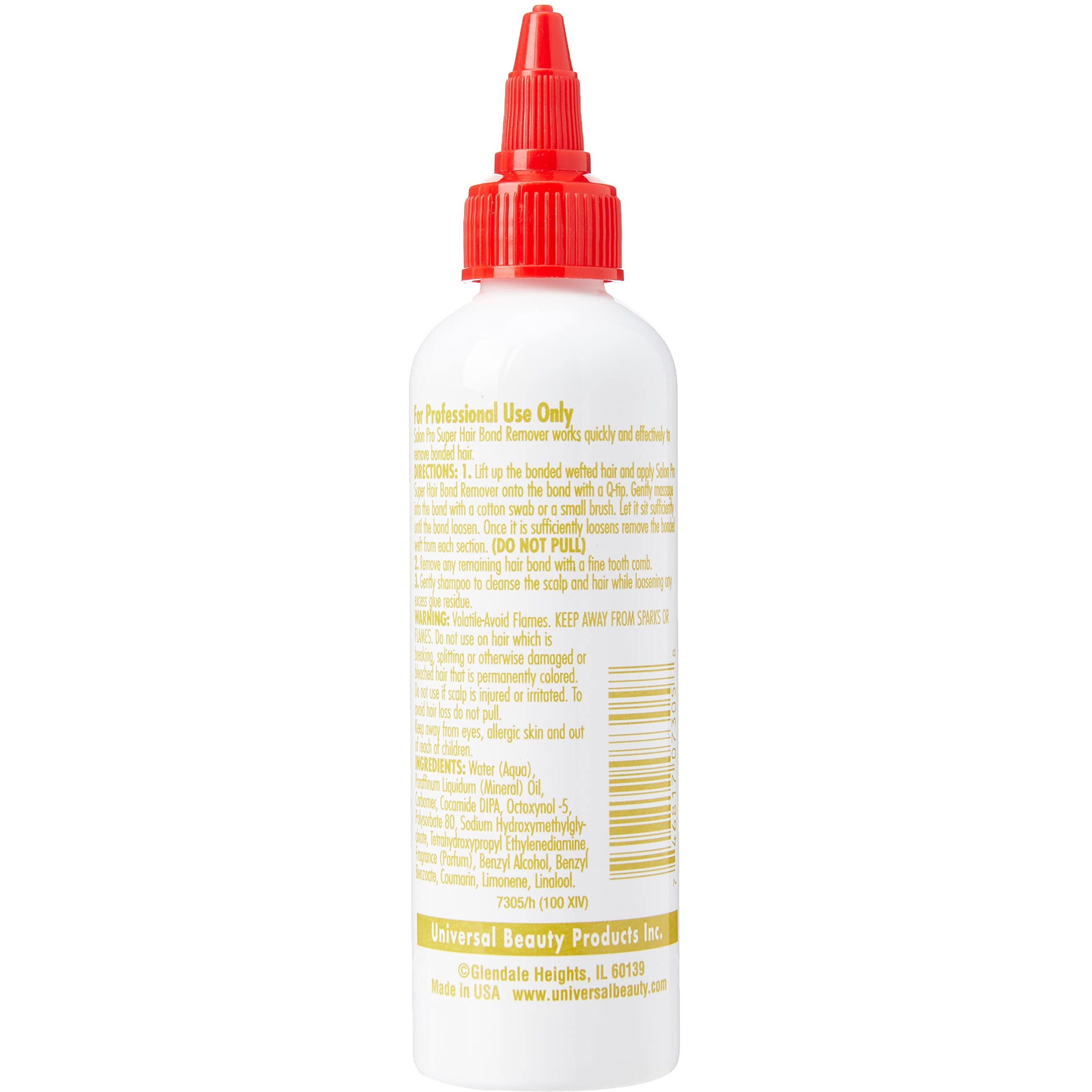 Salon Pro Exclusives Professional Super Hair Bonding Remover Lotion, 4 Ounce