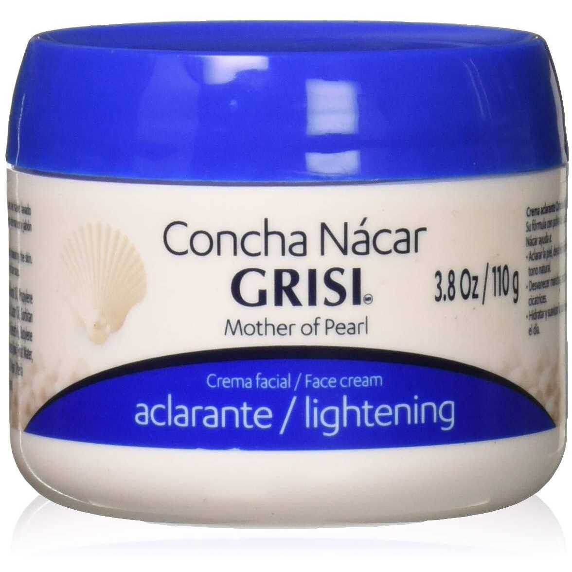 Grisi Mother of Pearl Face Cream Lightening, 3.8 oz (Pack of 3)