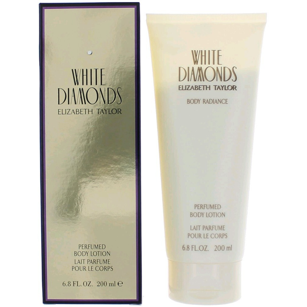 White Diamonds by Elizabeth Taylor, 6.8 oz Perfumed Body Lotion for Women