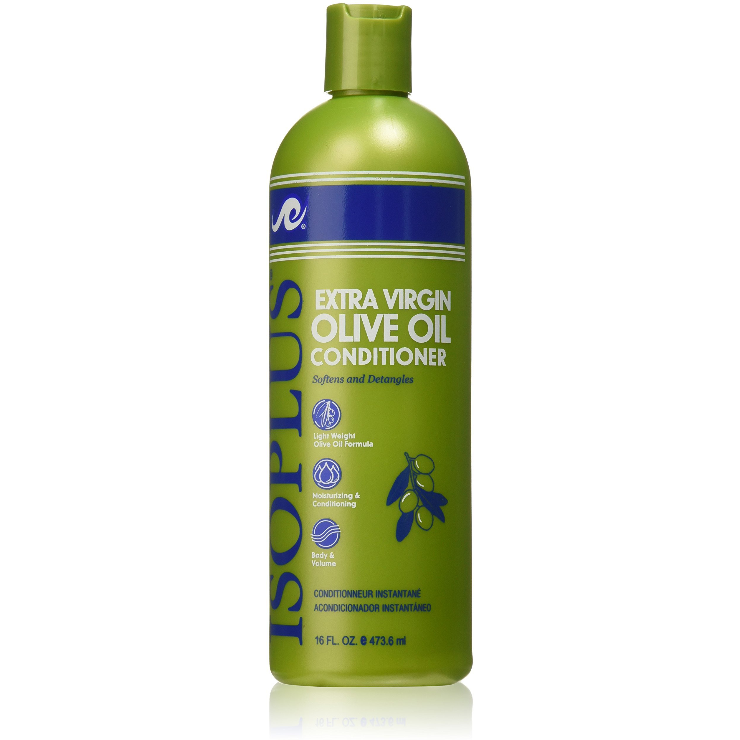 Isoplus Extra Virgin Oilive Oil Conditioner, 16 Ounce