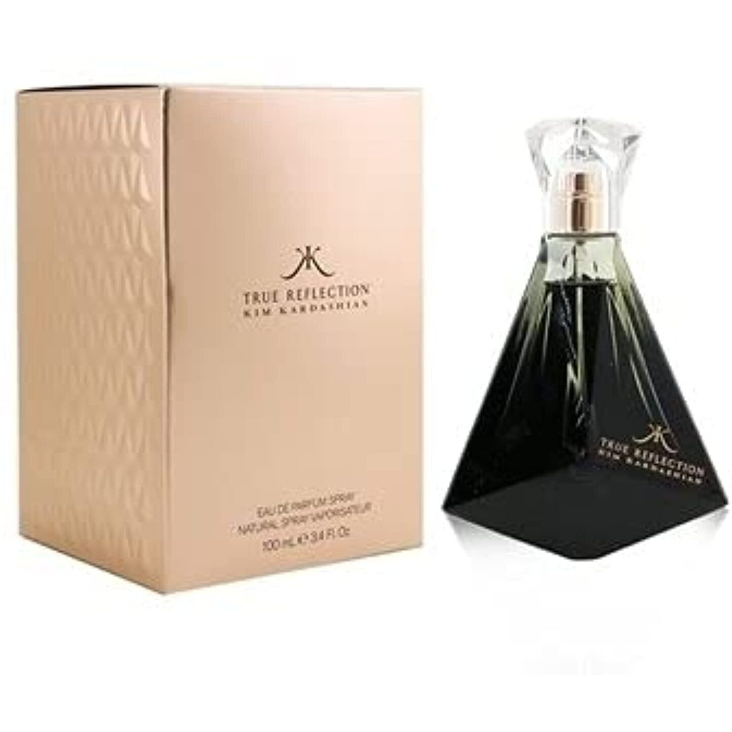True Reflection by Kim Kardashian Eau De Parfum Spray 3.4 oz(D0102HA7SLA.)