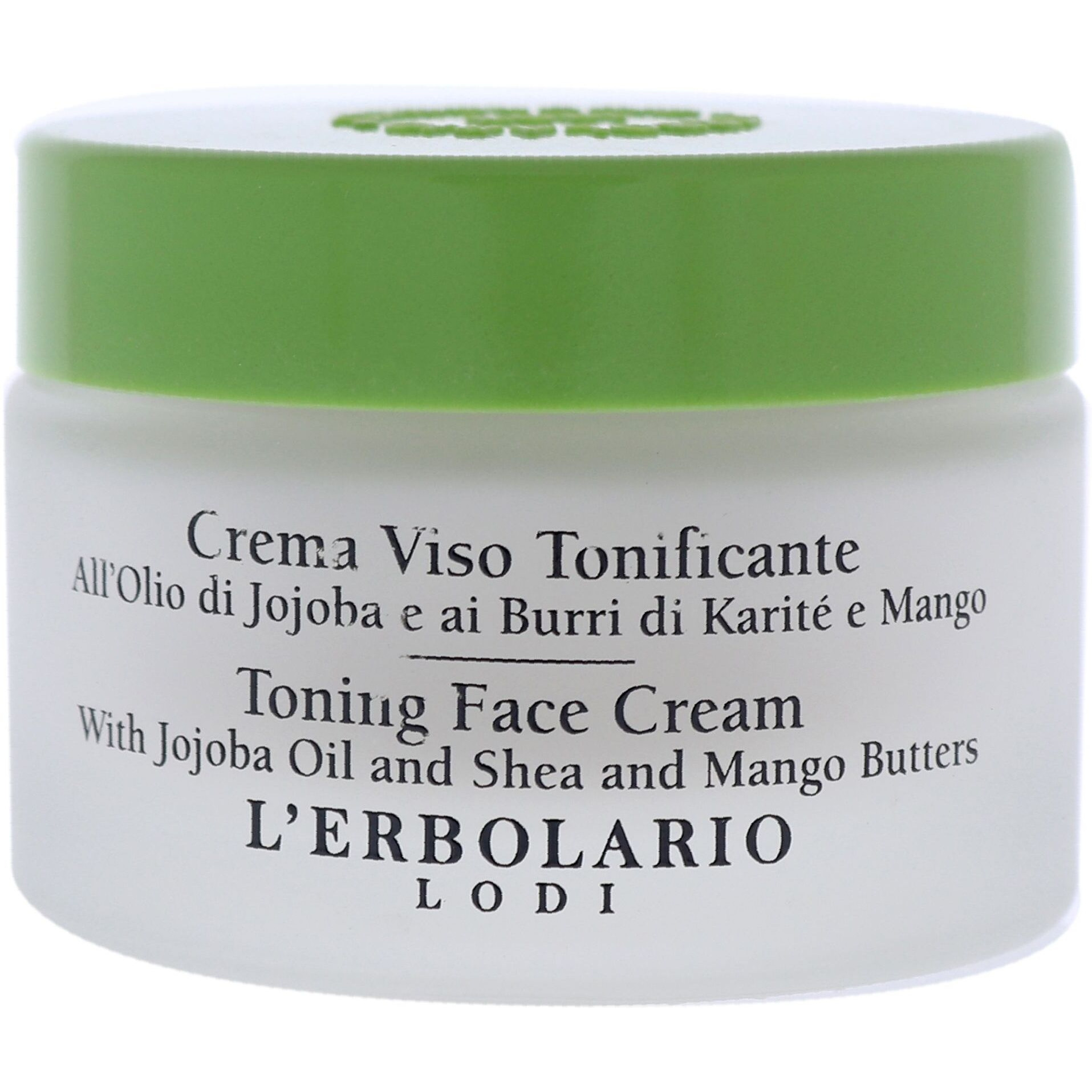 Toning Face Cream by LErbolario for Unisex - 1.6 oz Cream