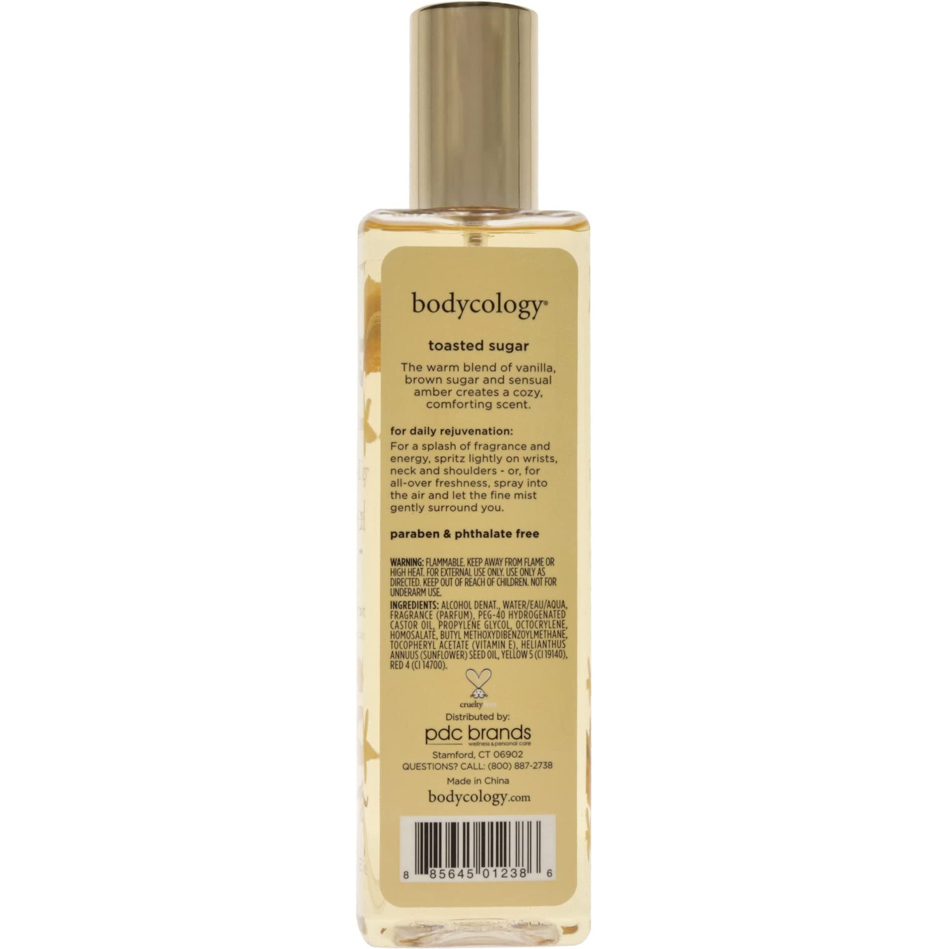 Toasted Sugar by Bodycology for Women - 8 oz Fragrance Mist
