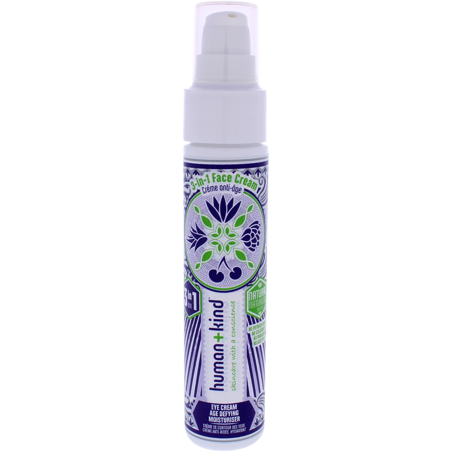 Age-Defying 3-In-1 Cream by Human+Kind for Unisex - 1.69 oz Cream