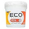 Eco Style Krystal Styling Gel - Adds Body and Shine to all Styles - Moisturizes and Maintains Healthy Hair - Strong, Weightless Hold - Ideal for any Hair Type and Color - Leaves No Residue - 8 oz
