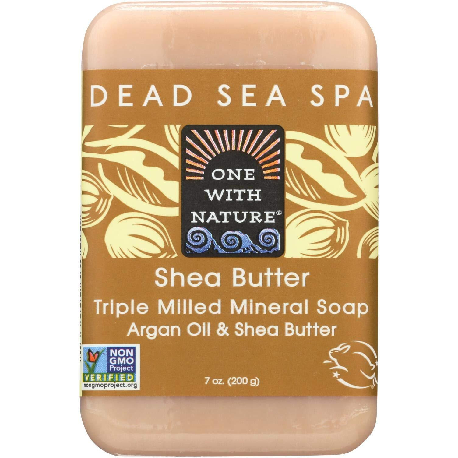 One With Nature - Shea Butter Bar Soap 7 oz
