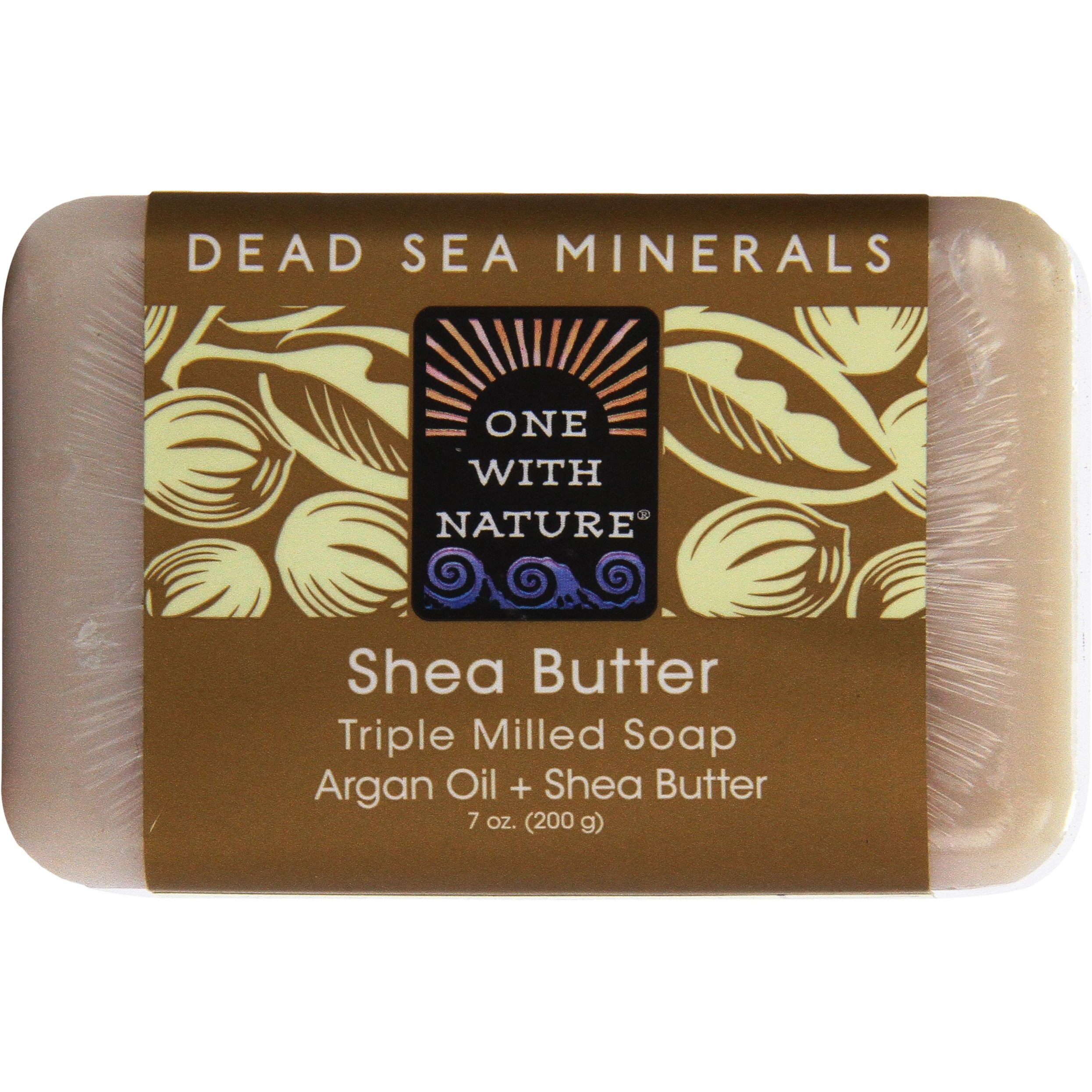 One With Nature - Shea Butter Bar Soap 7 oz