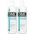 DML Moisturizing Lotion- Hydrating Hand and Body Moisturizer / Hypoallergenic Body Lotion for Dry and Cracked Skin / Gentle, Unscented Moisturizing Lotion Great for Men and Women / 16 oz (Pack of 2)