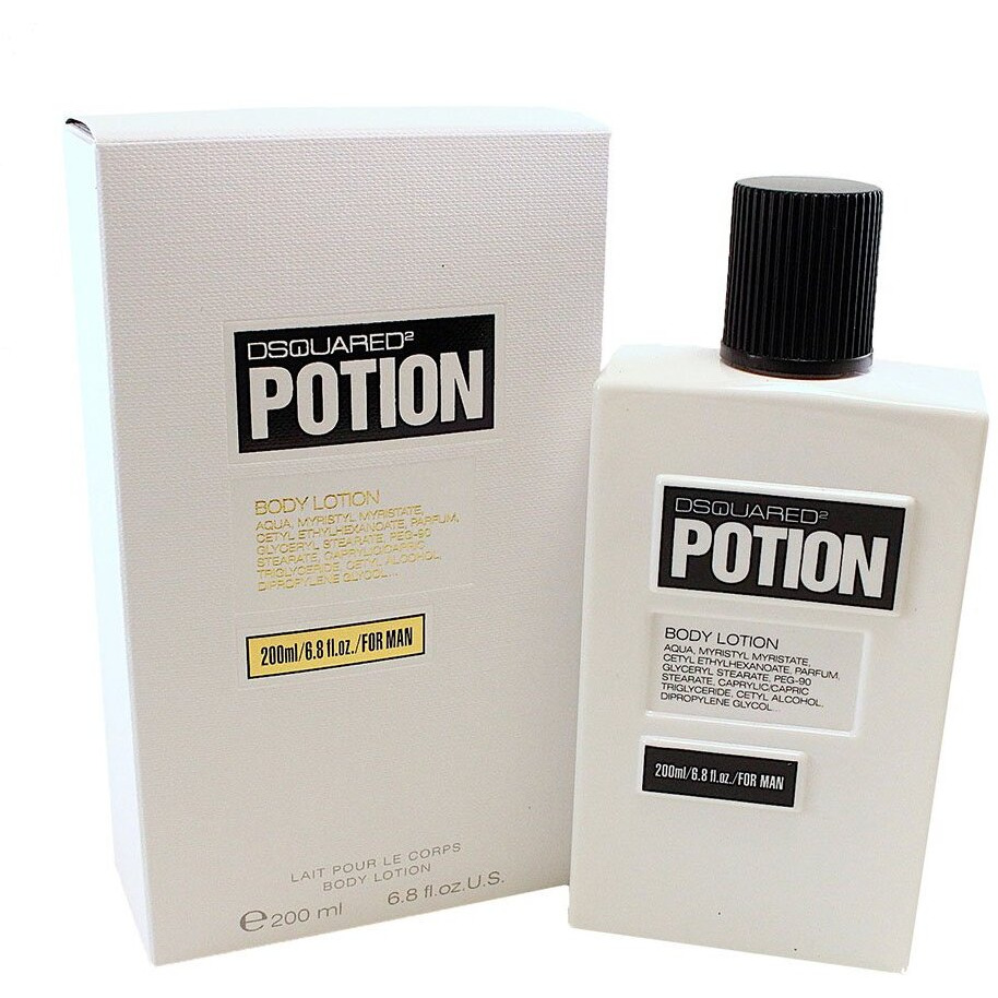 Potion by Dsquared2, 6.8 oz Body Lotion for Men