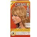 Creme of Nature Exotic Shine Hair Color With Argan Oil from Morocco, 9.23 Light Golden Brown, 1 Application