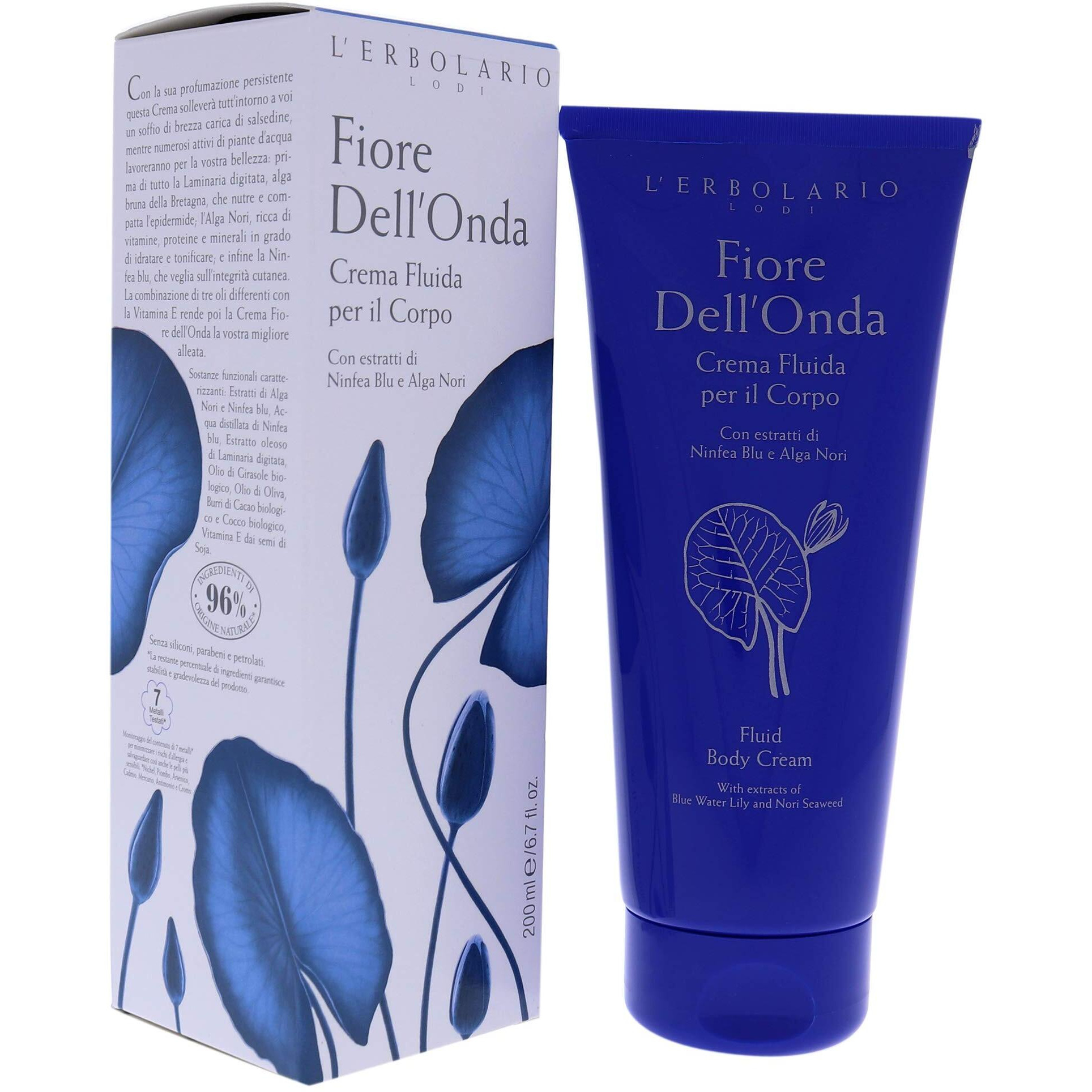 Fluid Body Cream - Fiore DellOnda by LErbolario for Unisex - 6.7 oz Body Cream