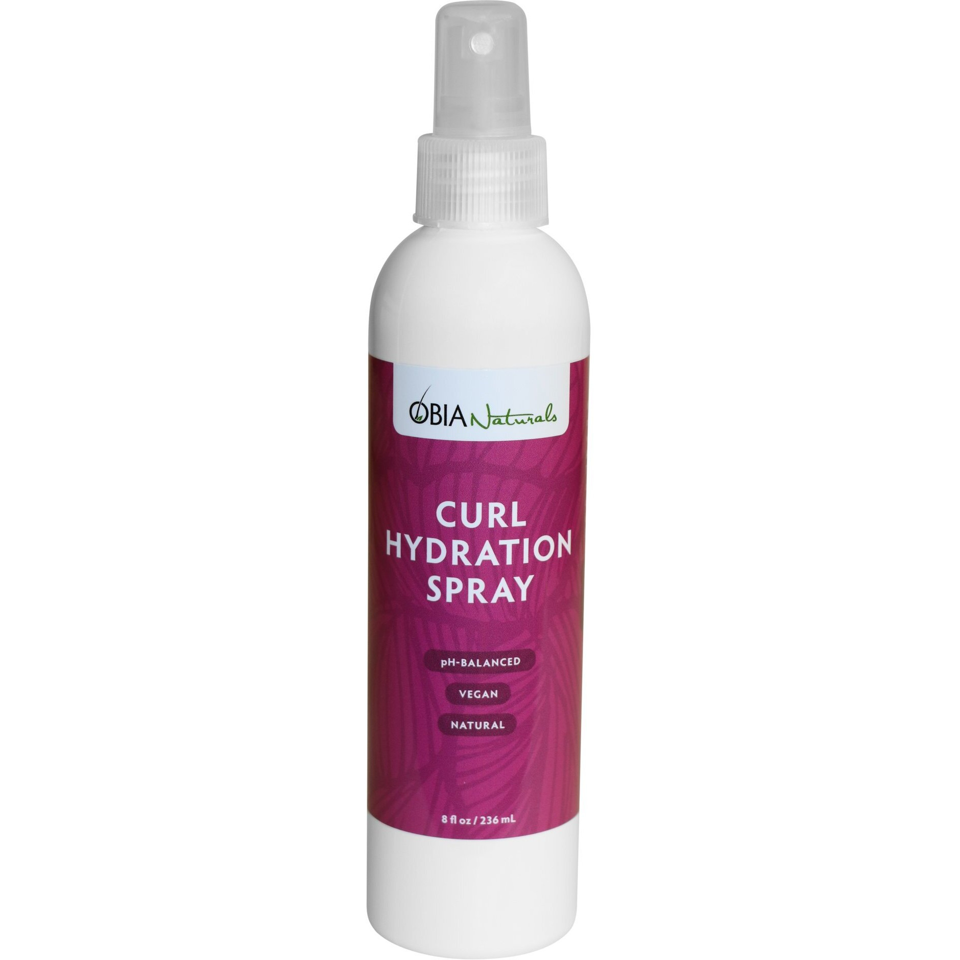 OBIA Naturals Curl Hydration Spray - Refreshing, Moisturizing, Nourishing Hydrator for Dry Hair and Curls, 8 ounce.