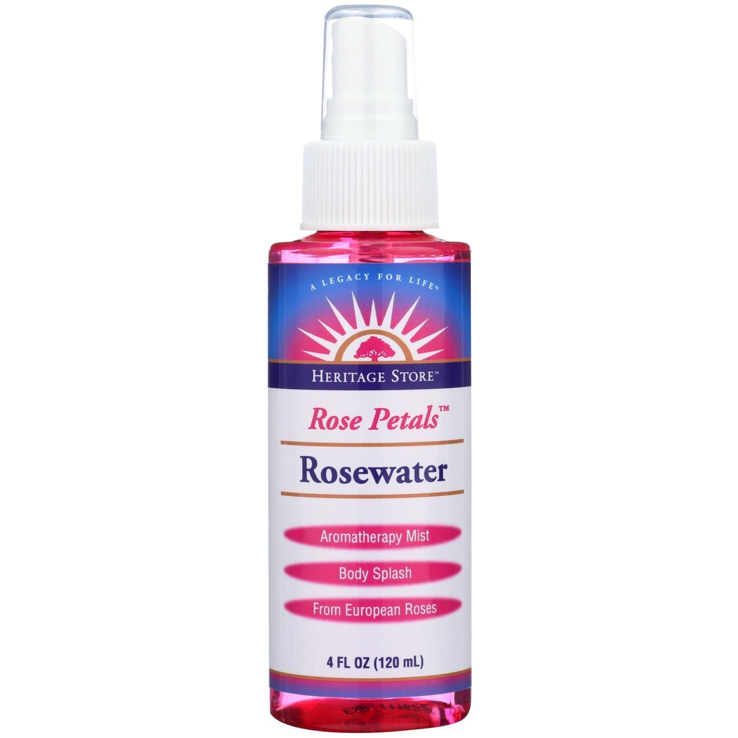 Heritage Products Rose Petals Rosewater Spray - 4 Fl Oz(D0102H5KD5J)