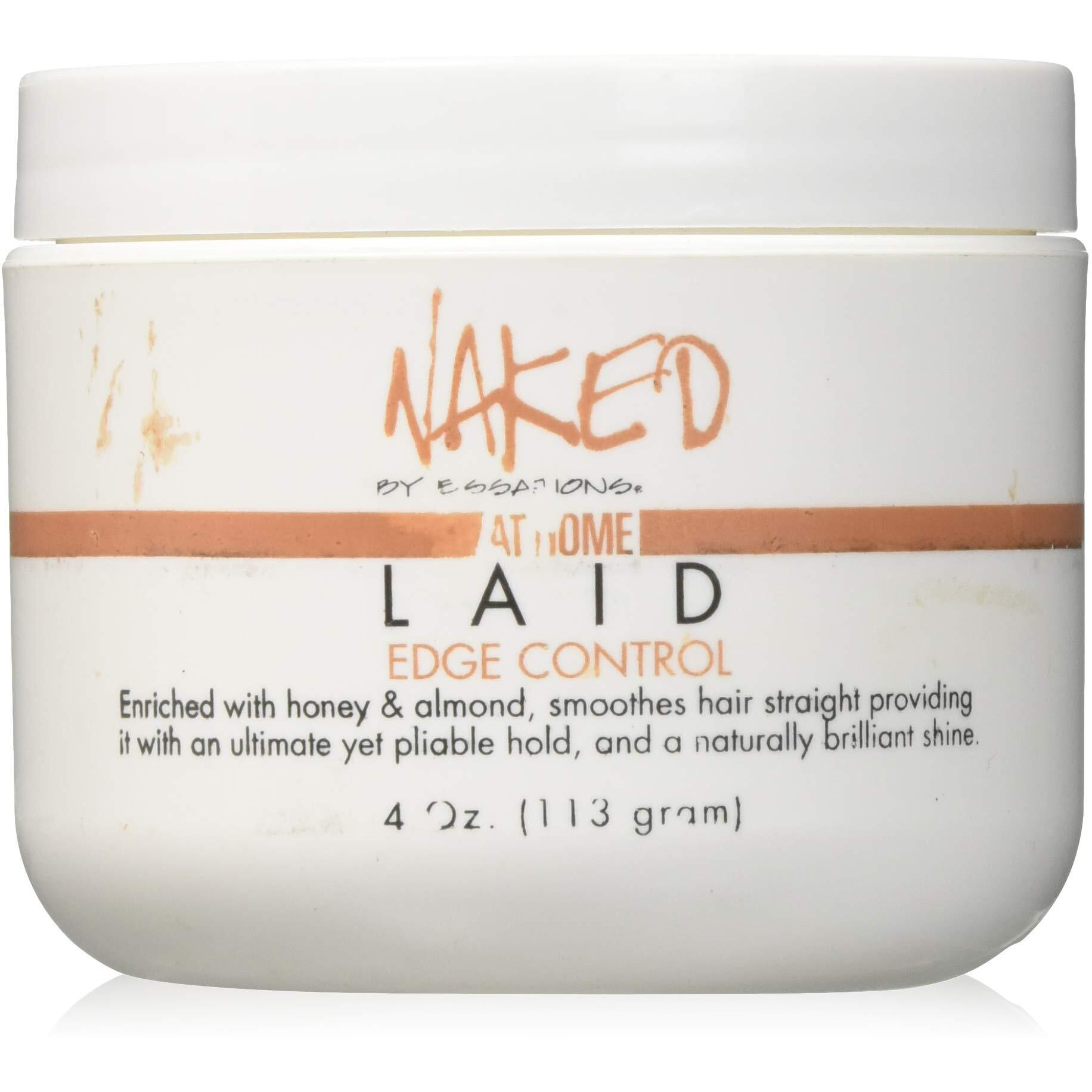 Naked by Essations Laid Edge Control, 4 Ounce
