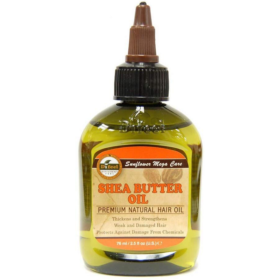 Difeel Premium Natural Hair Oil - Shea Butter 2.5 ounce