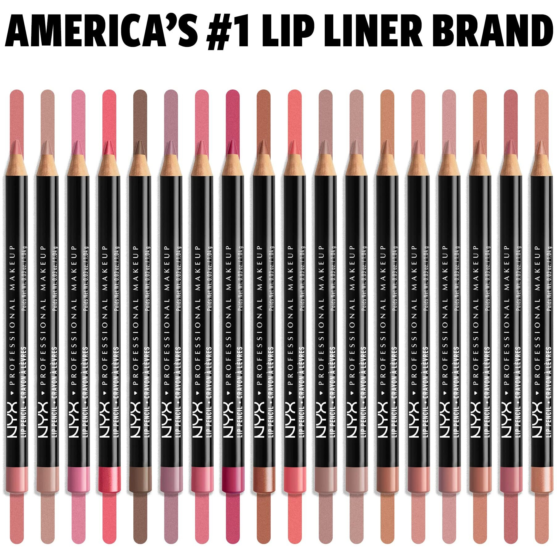 NYX Slim Lip Pencil(D0102H2cUIW)