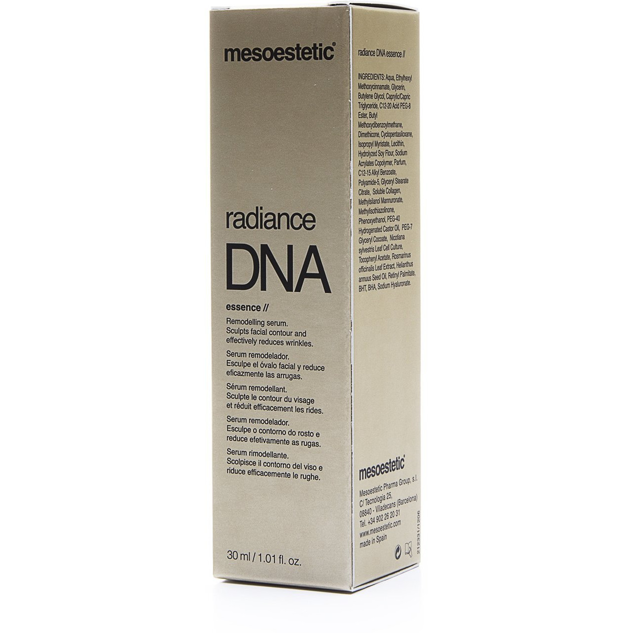 Radiance DNA Essence by Mesoestetic for Unisex - 1 oz Sereum