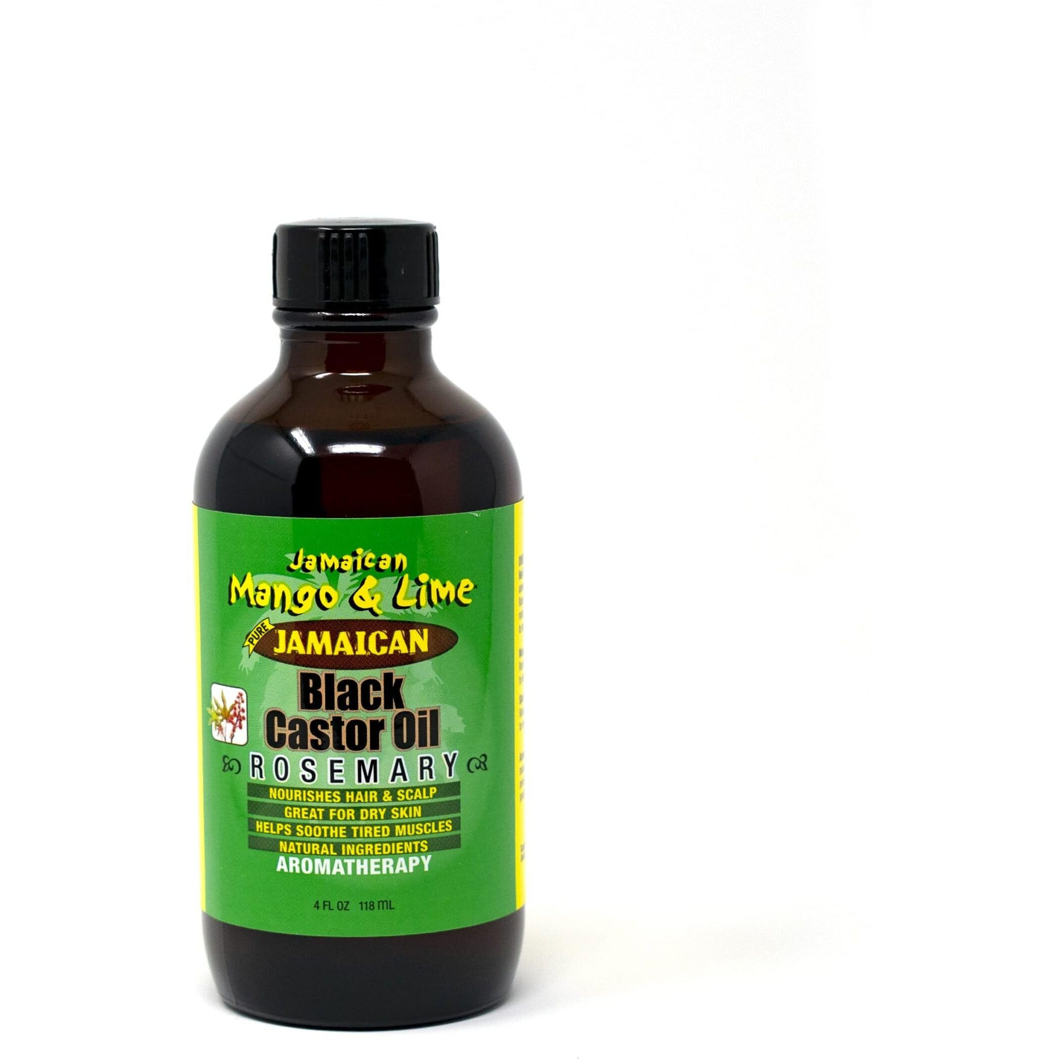 Jamaican Mango & Lime Black Castor Oil, 4 Fl Oz