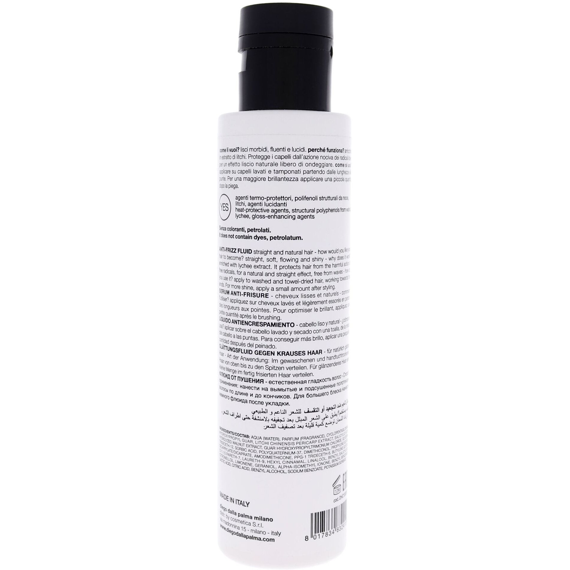 Anti-Frizz Fluid by Diego Dalla Palma for Unisex - 5.1 oz Treatment