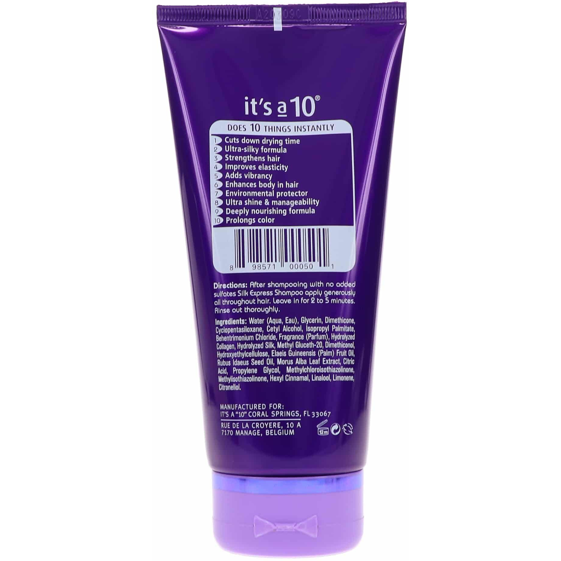 Silk Express Miracle Silk Conditioner by Its A 10 for Unisex - 5 oz Conditioner