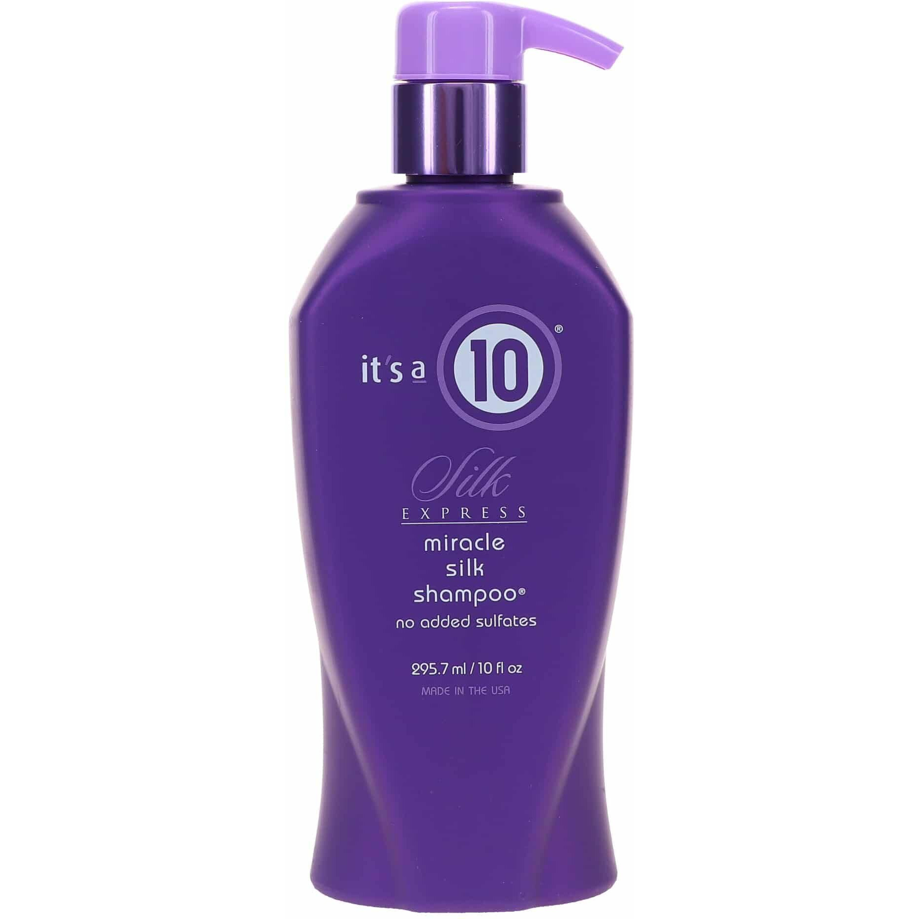 Silk Express Miracle Silk Shampoo by Its A 10 for Unisex - 10 oz Shampoo