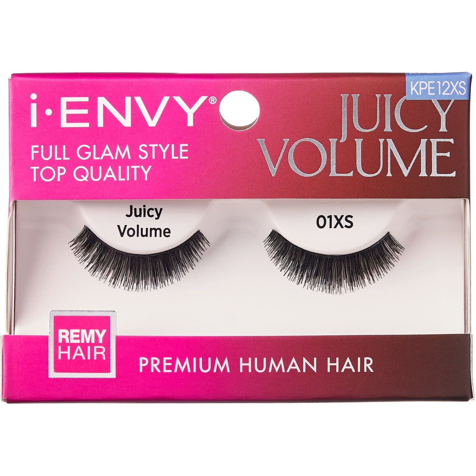 Kiss I Envy Juicy Volume 01 Extra Short Lashes