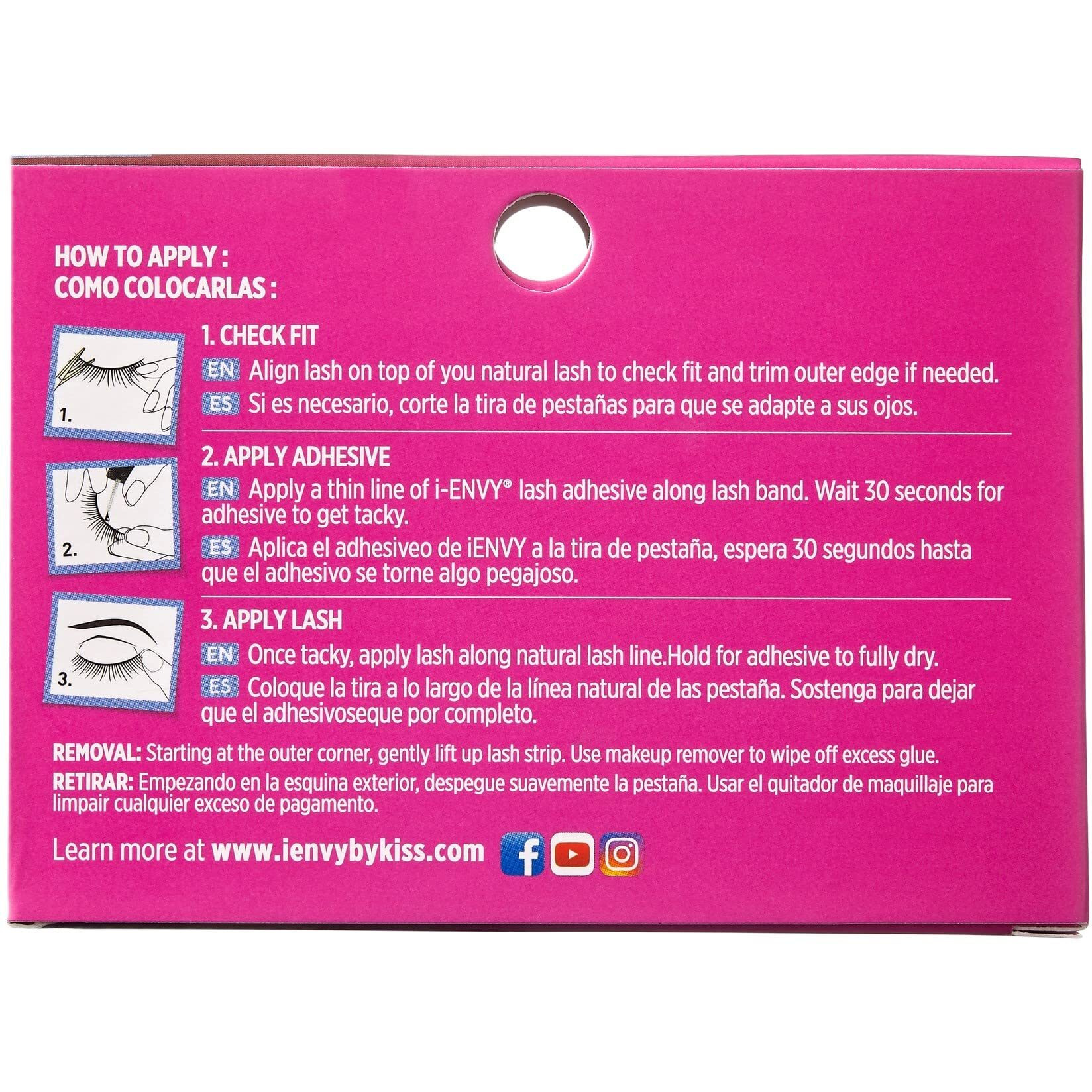 Kiss I Envy Juicy Volume 01 Extra Short Lashes