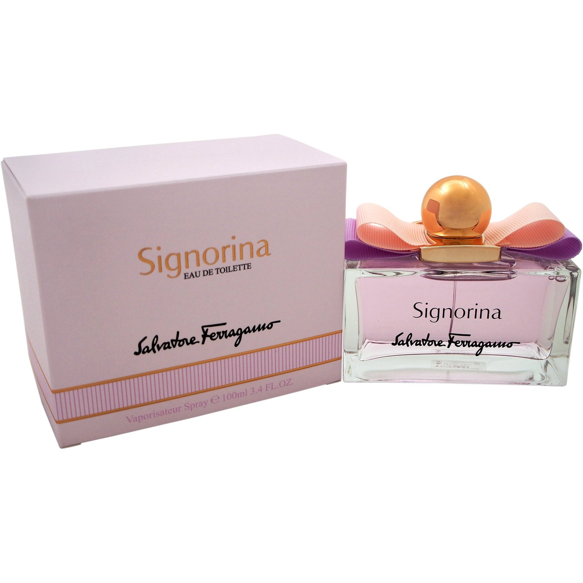 Signorina by Salvatore Ferragamo Eau De Toilette Spray 3.4 oz(D0102HA5ICG.)