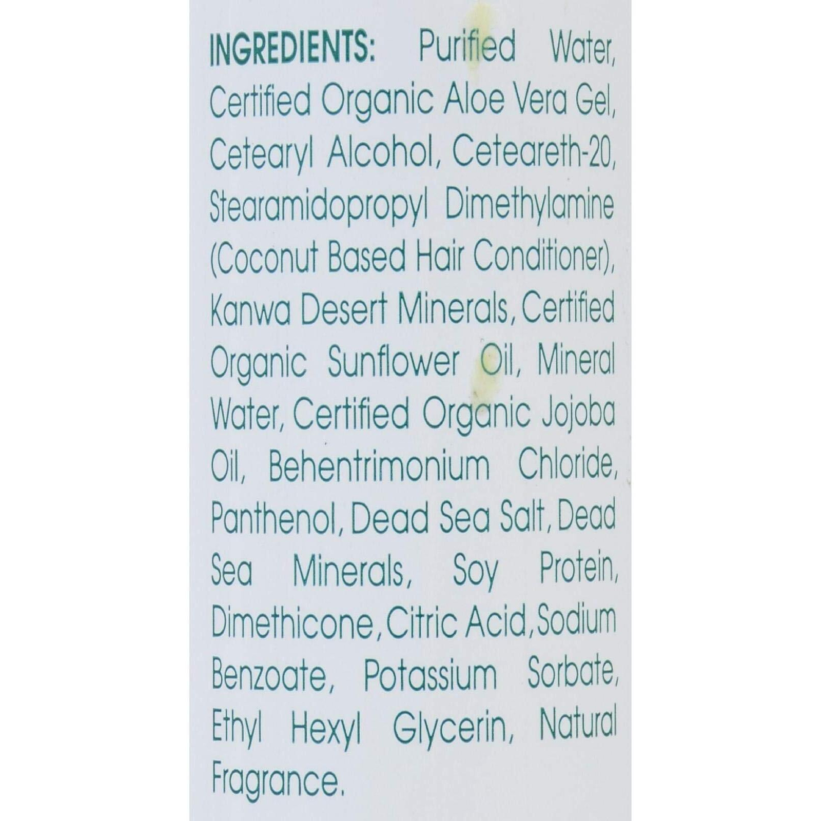 Zion Health Adama Minerals Conditioner, White Coconut, 16 Fluid Ounce