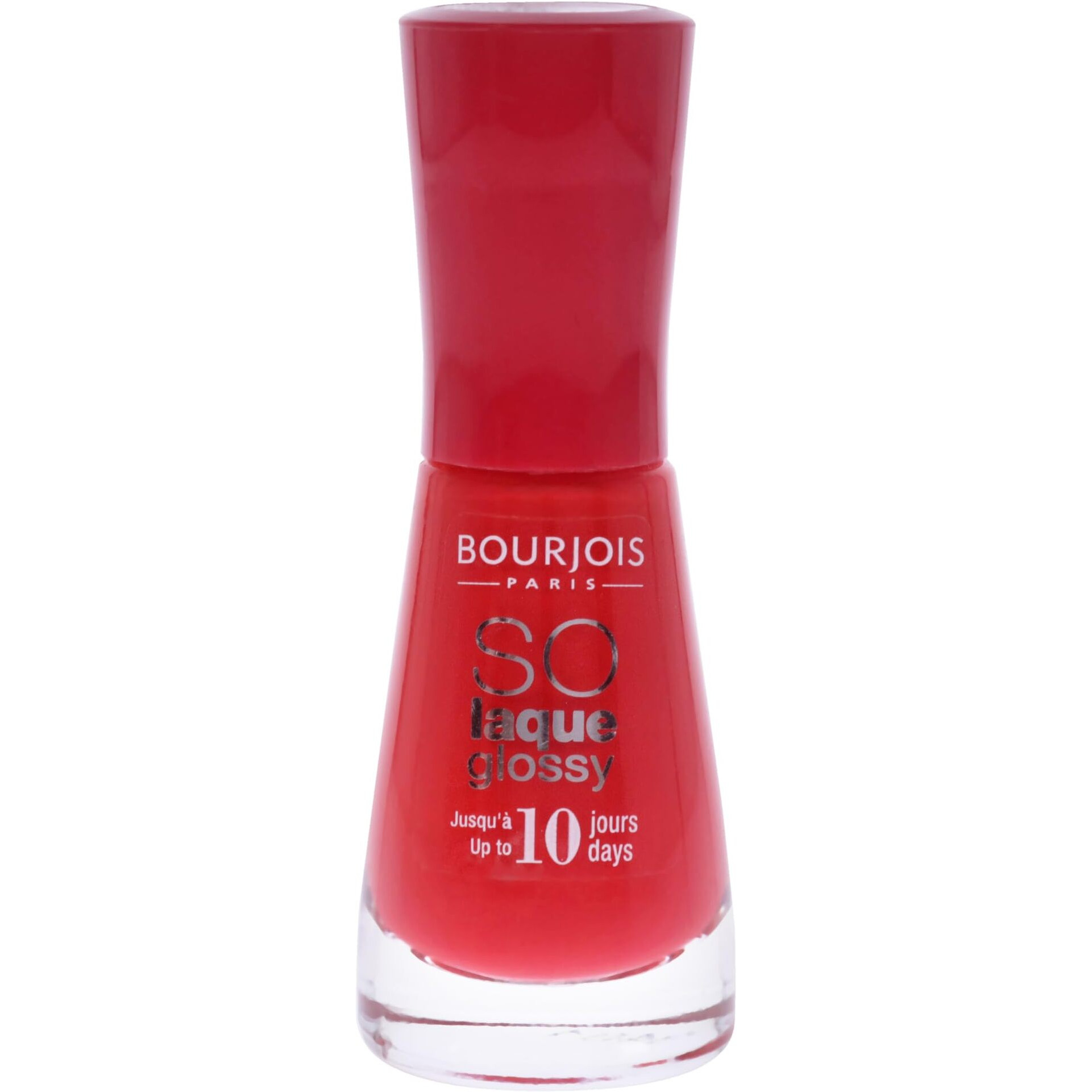 So Laque Glossy -02 Prepphibiscus by Bourjois for Women - 0.3 oz Nail Polish