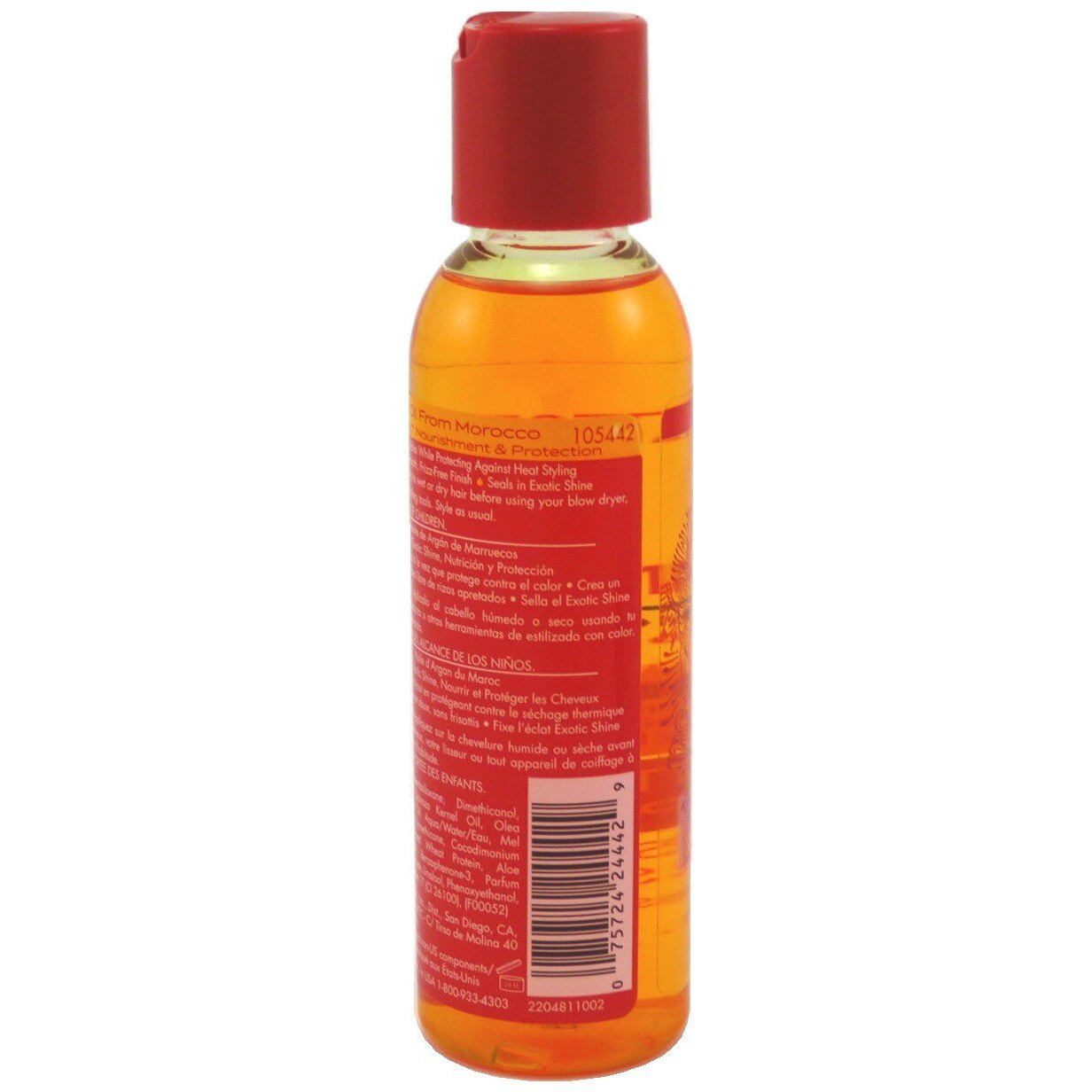 Creme Of Nature Argan Oil Smooth & Shine Polisher 4 Ounce (118ml) (3 Pack)