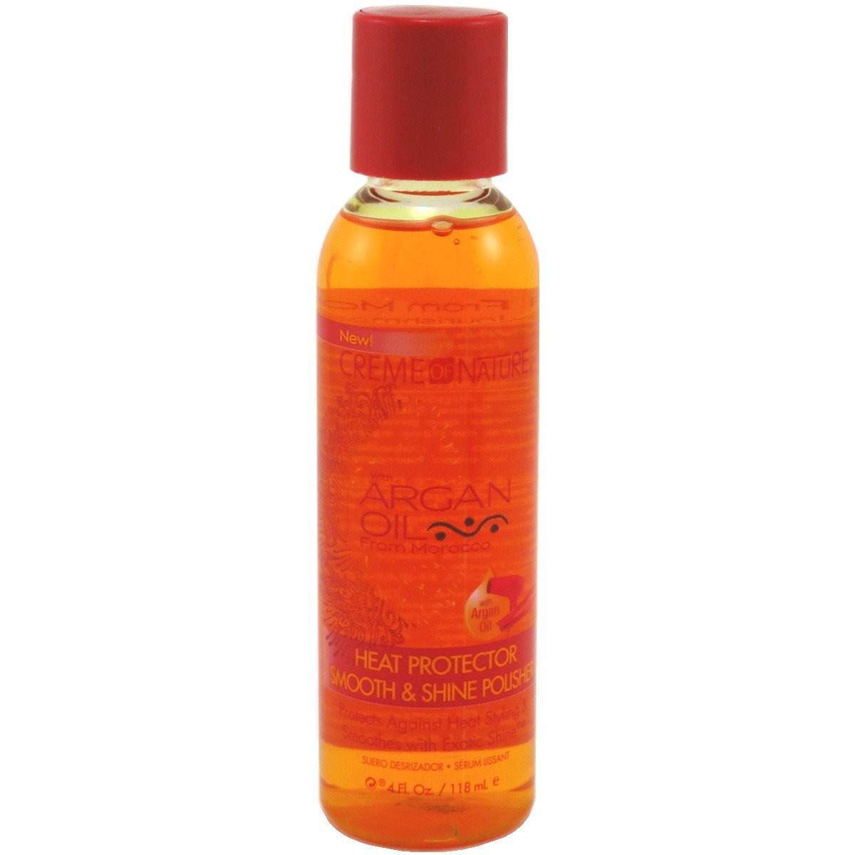 Creme Of Nature Argan Oil Smooth & Shine Polisher 4 Ounce (118ml) (3 Pack)
