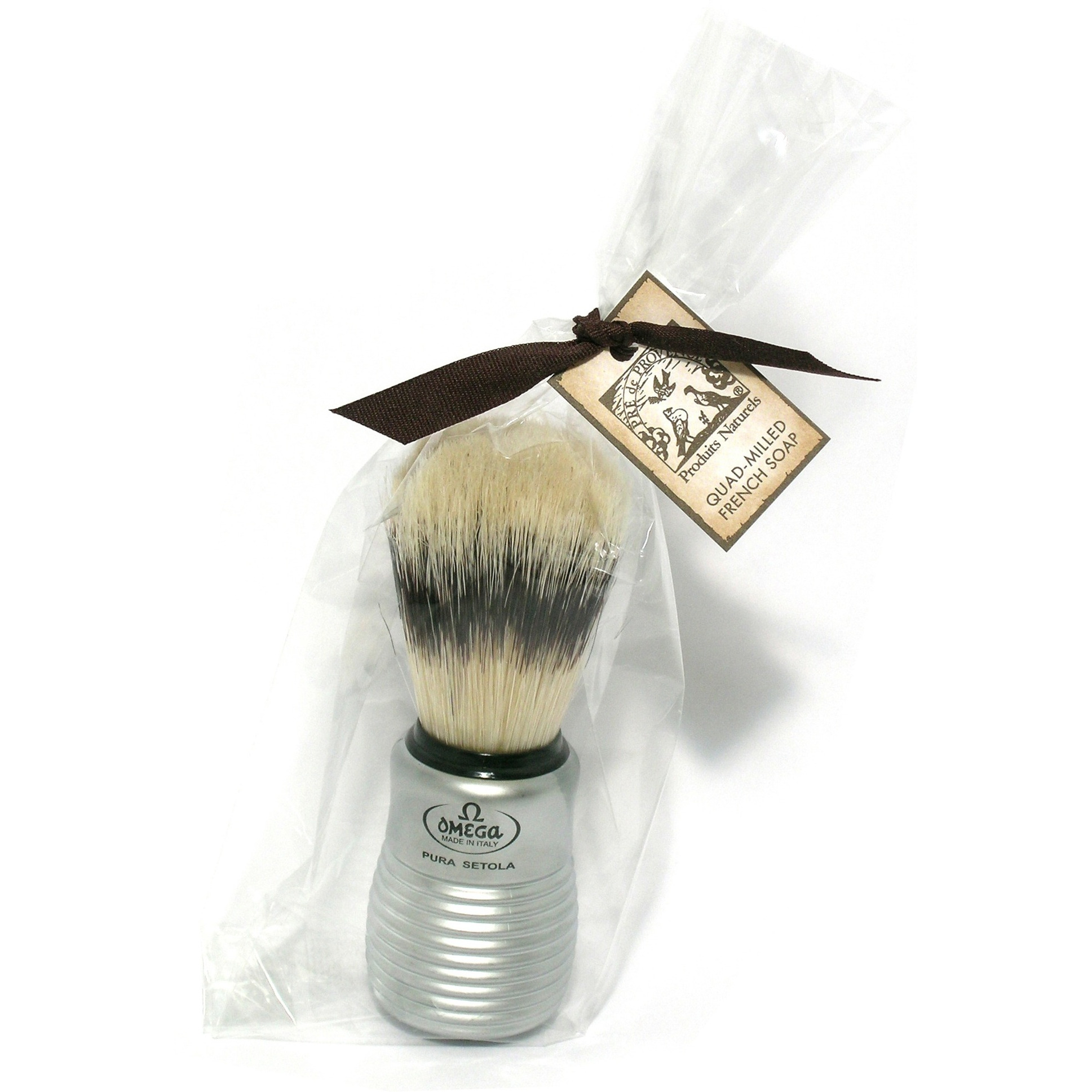 Men's-Shave Brush Aluminum Handle