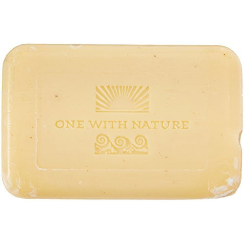 One With Nature Lemon Sage Dead Sea Mineral Soap, 7 Ounce Bar